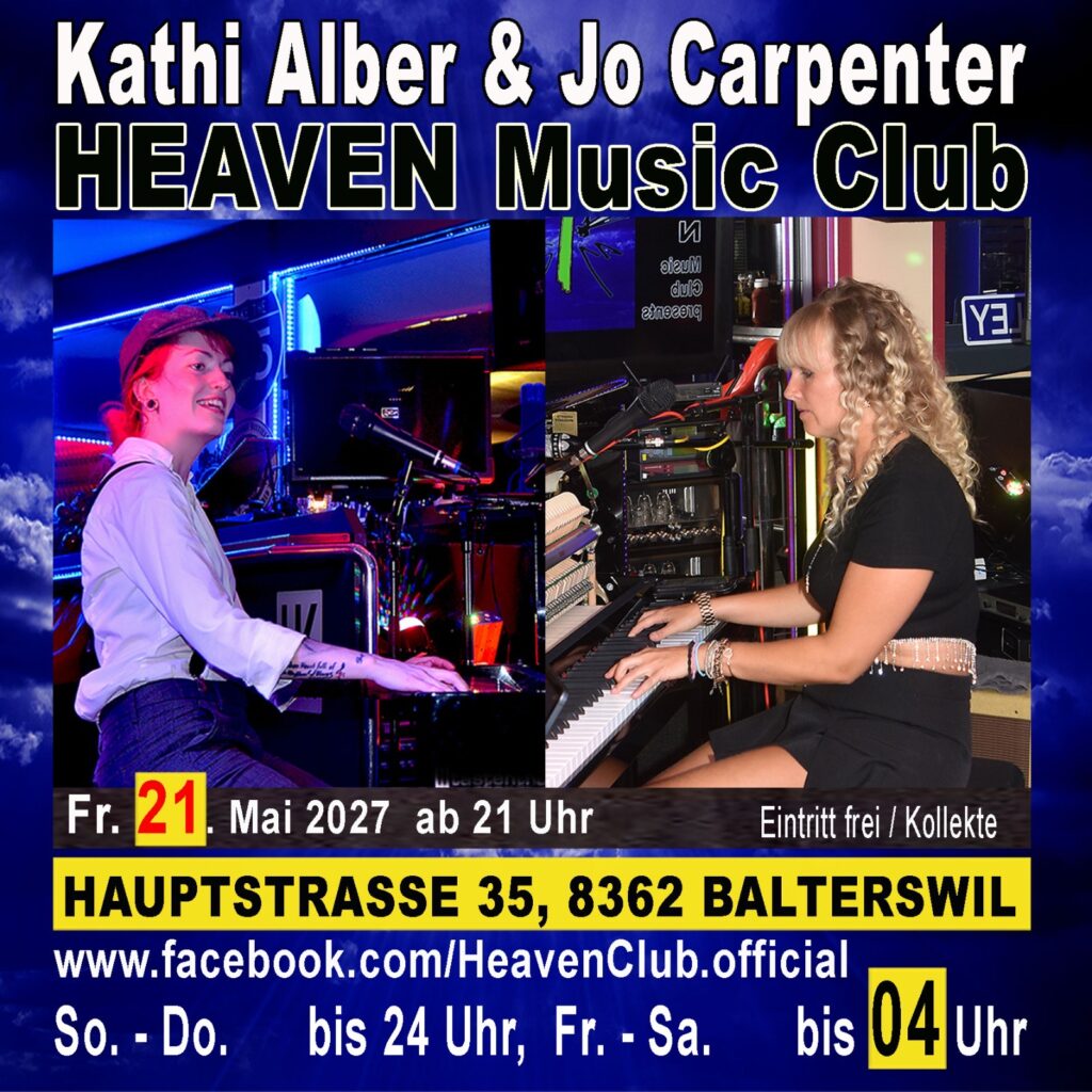 Boogie Kathi at HEAVEN Music Club Schweiz