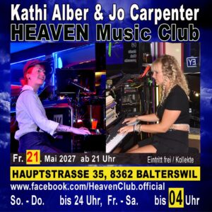 Boogie Kathi at HEAVEN Music Club Schweiz