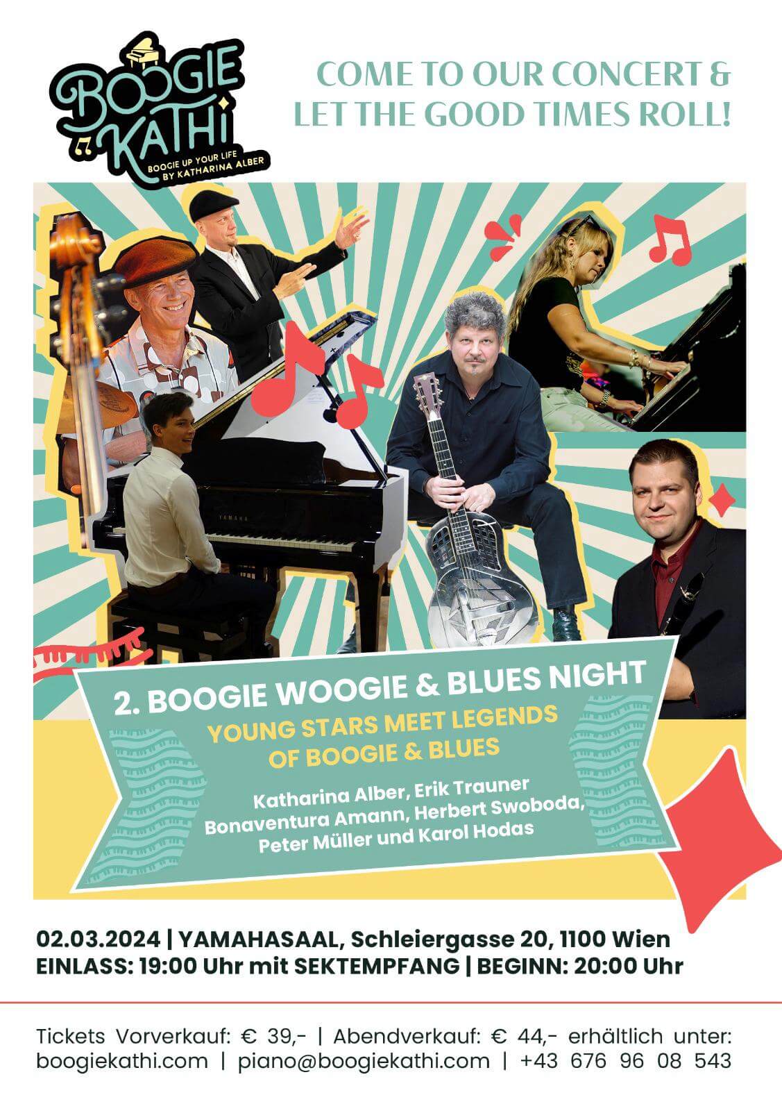 Flyer Boogie & Blues Night